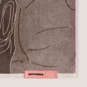 Cowboys Kissing Towel