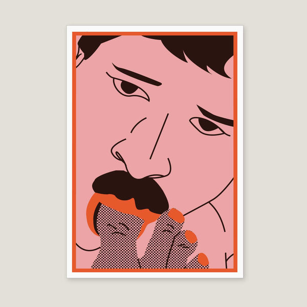 Art Print- Toe Lover 13 X 18.5 inches