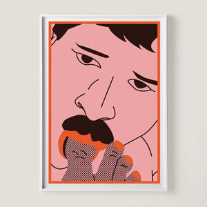 Art Print- Toe Lover 13 X 18.5 inches